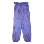 DESCENTE Lined Mens Polyester Blend Purple Relaxed Straight Trousers W29 L31 Zip