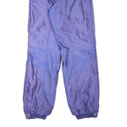 DESCENTE Lined Mens Polyester Blend Purple Relaxed Straight Trousers W29 L31 Zip