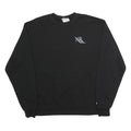 CHAMPION Mens Black Northriver Crew Neck XL Sweatshirt Cotton Blend Pullover