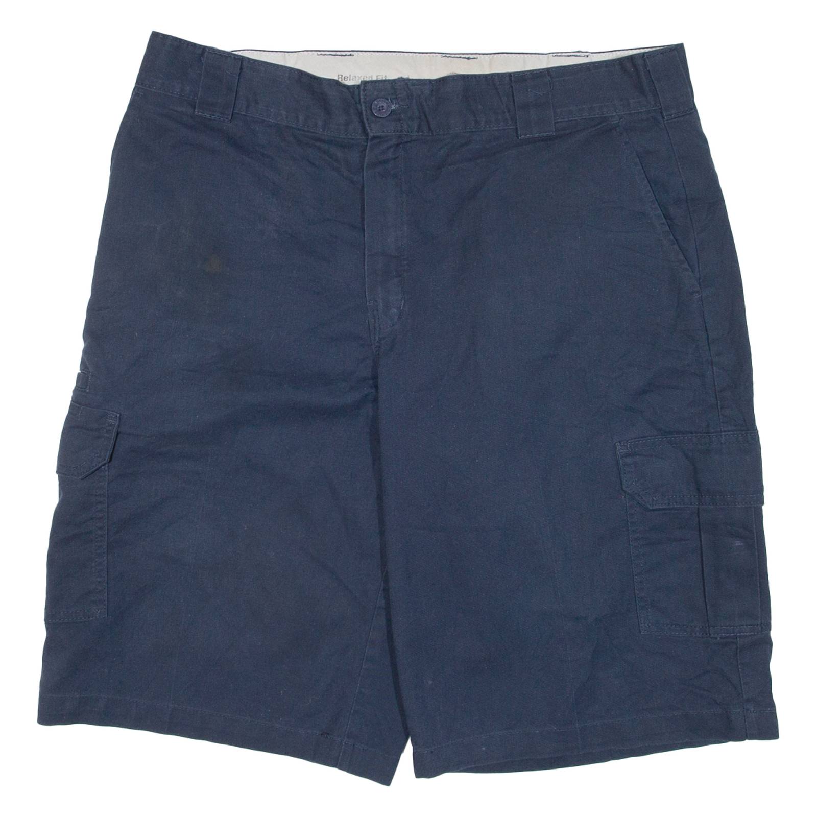 DICKIES Mens Workwear Shorts Blue XL W38