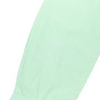 TOMMY HILFIGER Mens Green & White Striped Cotton Shirt XL Classic Button Down
