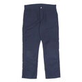 CARHARTT Mens Cotton Blend Navy Relaxed Straight Trousers W32 L30 Workwear