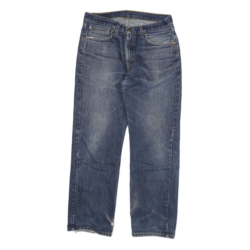 LEVI'S 751 Mens Jeans Blue Regular Straight Denim Medium Wash W34 L30 Classic