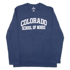 FANATICS Colorado School Of Mines Mens T-Shirt Blue Long Sleeve USA M