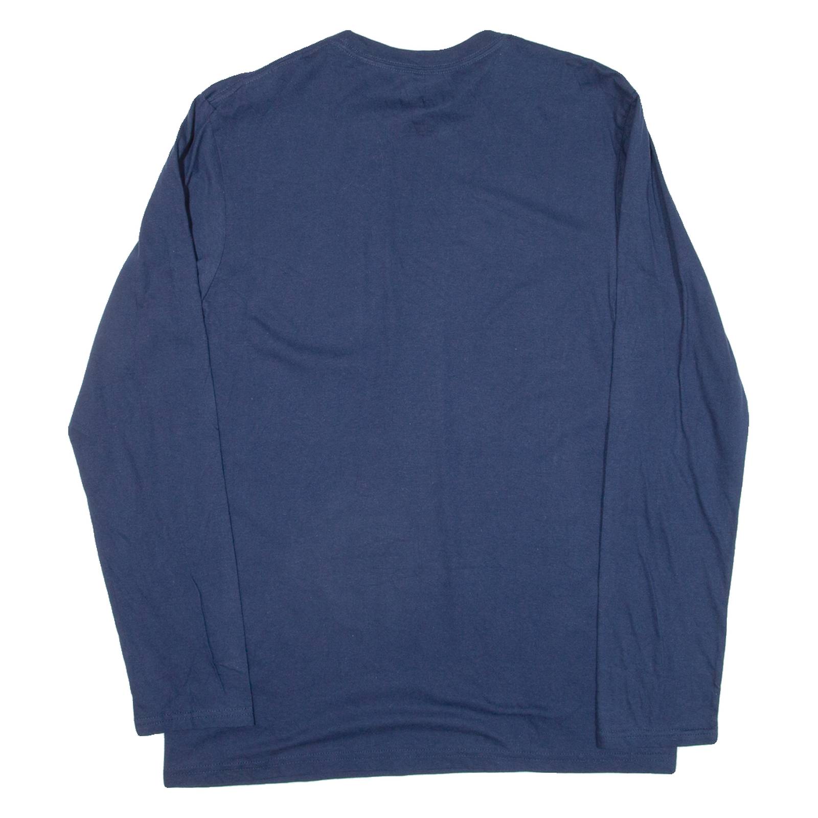 FANATICS Colorado School Of Mines Mens T-Shirt Blue Long Sleeve USA M