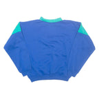 EXPRESSIONS Mens Sweatshirt Blue 1/4 Zip M