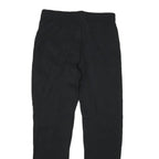 EMILIO PUCCI Womens Polyester Blend Black Slim Trousers W28 L27 Elegant Zip