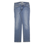 LEVI'S Womens Blue Slim Jeans Denim W29 L32 Classic Cotton Zip