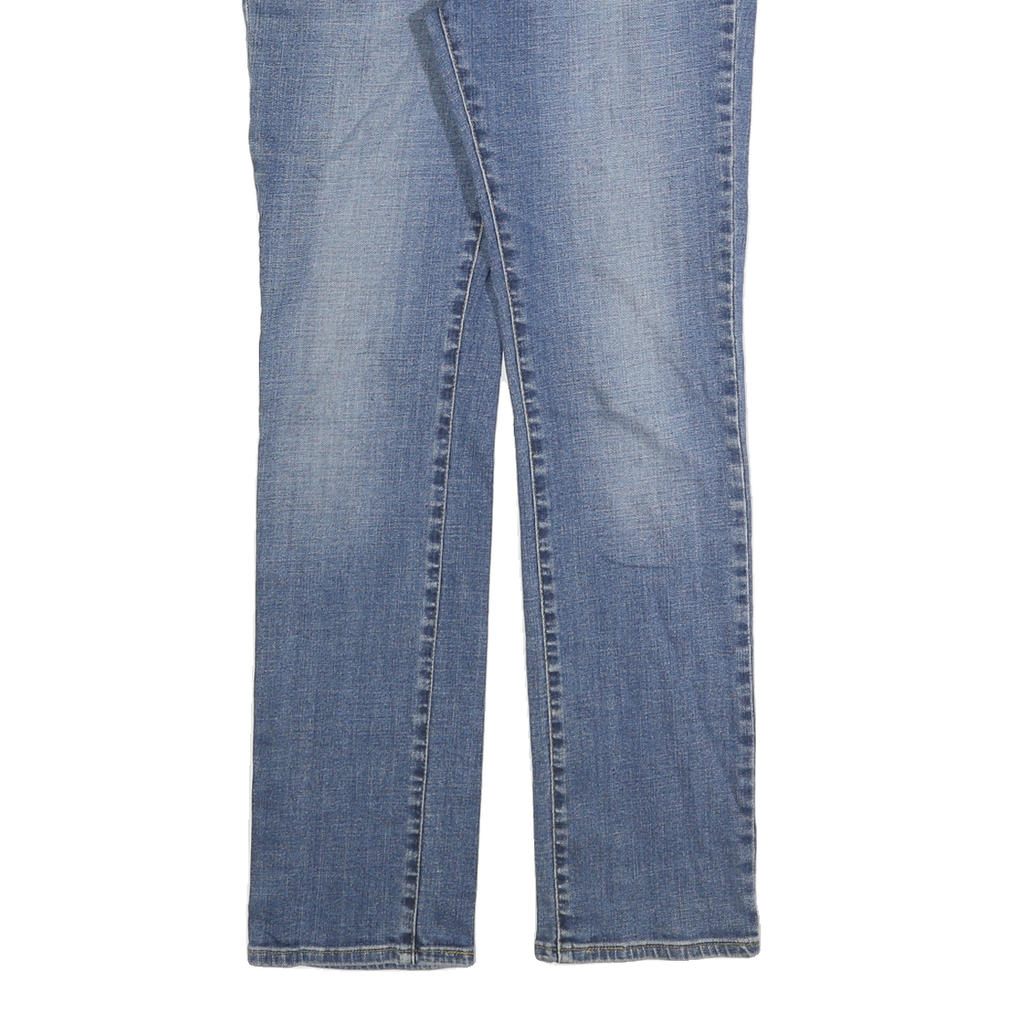 LEVI'S Womens Blue Slim Jeans Denim W29 L32 Classic Cotton Zip