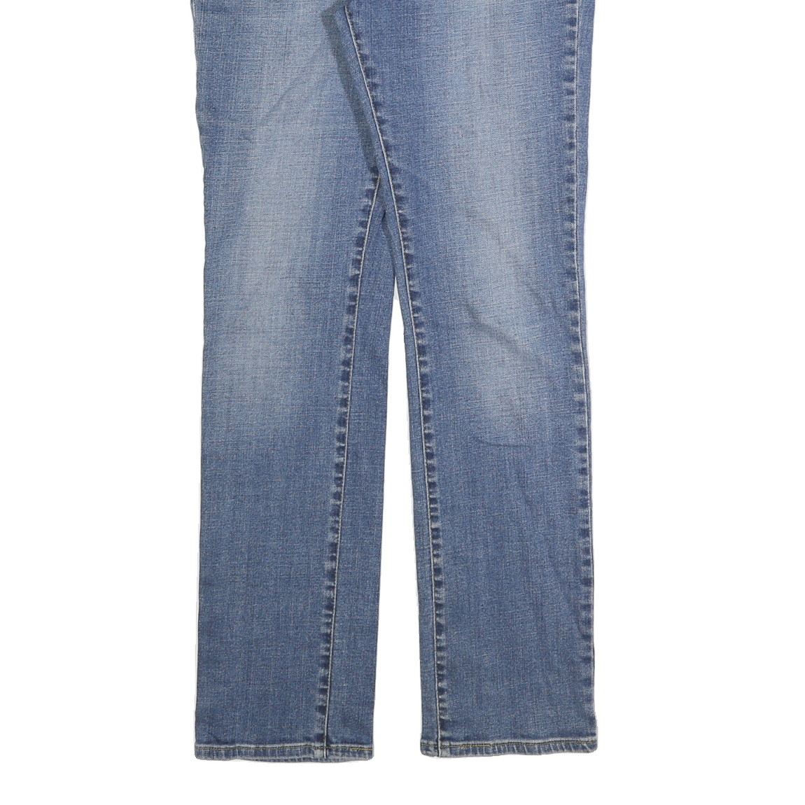 LEVI'S Womens Blue Slim Jeans Denim W29 L32 Classic Cotton Zip