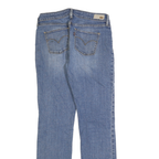 LEVI'S Womens Blue Slim Jeans Denim W29 L32 Classic Cotton Zip