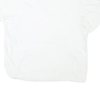 NAUTICA Mens White L Short Sleeve Crew Neck Plain Cotton Blend T-Shirt