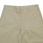 DICKIES Mens Shorts Beige Casual Plain L W37 Workwear Durable Cotton Blend