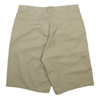 DICKIES Mens Shorts Beige Casual Plain L W37 Workwear Durable Cotton Blend