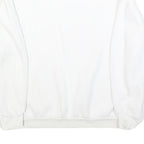 TALLY WEIJL Womens White Crew Neck Sweatshirt S Casual Cotton Blend Pullover