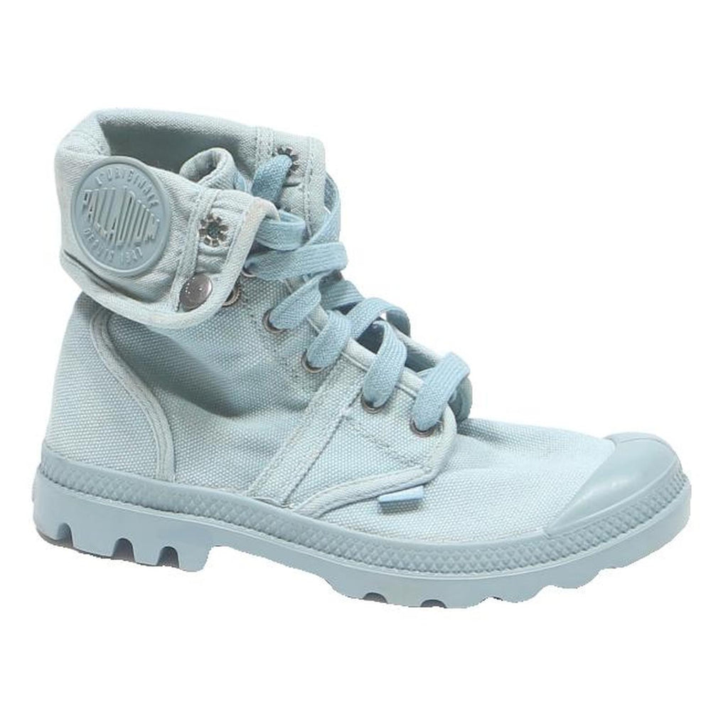 PALLADIUM Womens Pallabrouse Baggy Light Blue High Boots UK 5 Casual Style