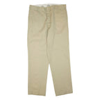 DICKIES Mens Trousers Beige Regular Straight W36 L33