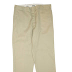 DICKIES Mens Trousers Beige Regular Straight W36 L33