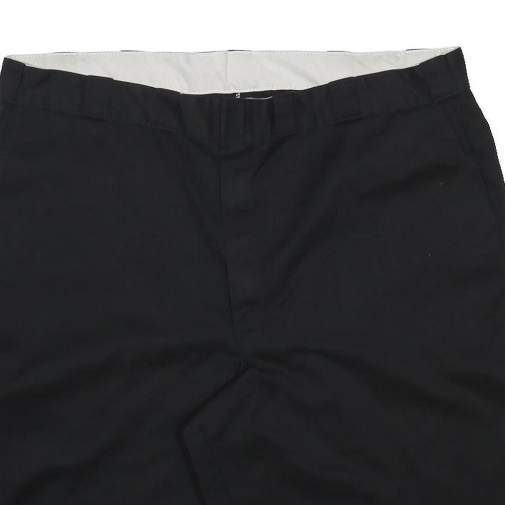 DICKIES Mens Shorts Black Casual Cotton Blend 3XL W46 Workwear Utility