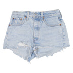 LEVI'S Womens Denim Shorts Blue XXS W24