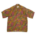 WEST POINT Womens Shirt Top Brown Crazy Pattern L
