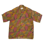 WEST POINT Womens Shirt Top Brown Crazy Pattern L