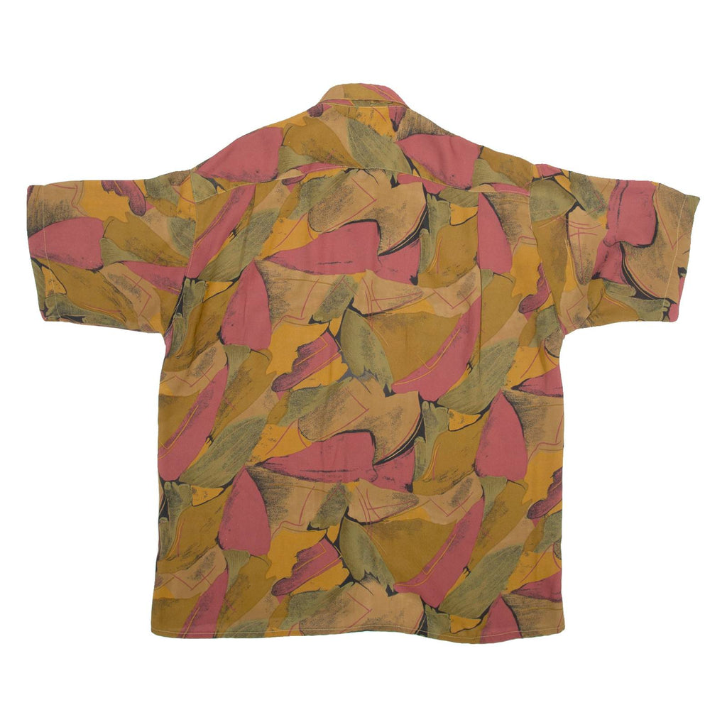 WEST POINT Womens Shirt Top Brown Crazy Pattern L
