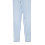 LEVI'S Womens Slim Light Blue Denim Jeans W24 L30 Zip Closure Classic Fit