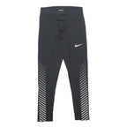 NIKE Womens Leggings Black & White Slim Tapered XS W25 L26 Dri-FIT Athletic
