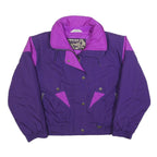 SUN ICE Womens Purple & Magenta Outdoor Jacket M Polyester Blend Zip
