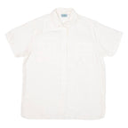 DEVILLE Womens Plain Shirt Cream M