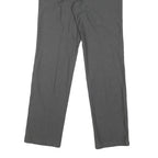 DOCKERS Womens Cotton Blend Grey Slim Straight Trousers W30 L29 Smart Casual