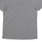 CALVIN KLEIN Mens Grey & Yellow Colourblock Short Sleeve Polo Shirt S