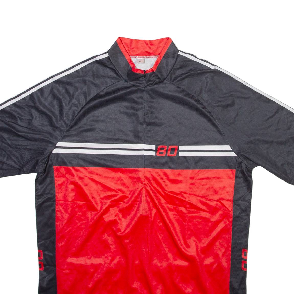 Mens Jersey Black 1/2 Zip M