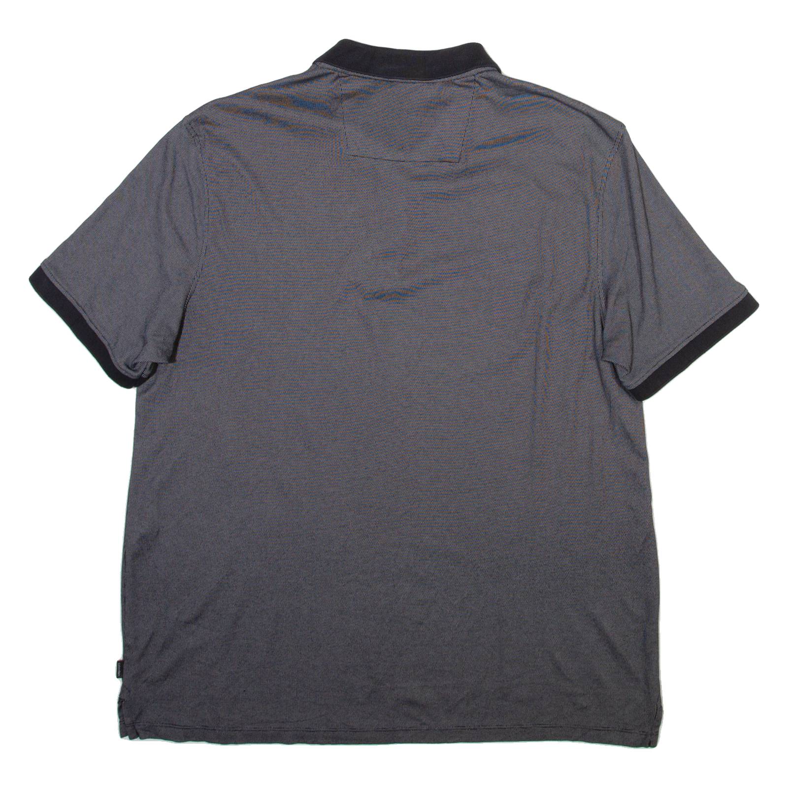 CALVIN KLEIN Mens Polo Shirt Grey XL