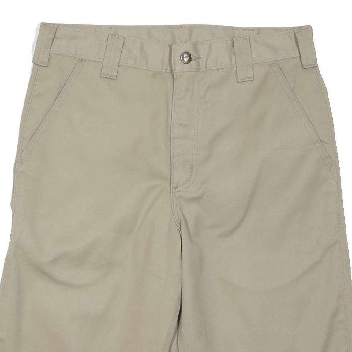 CARHARTT Mens Shorts Beige Casual Plain M W31 Durable Workwear