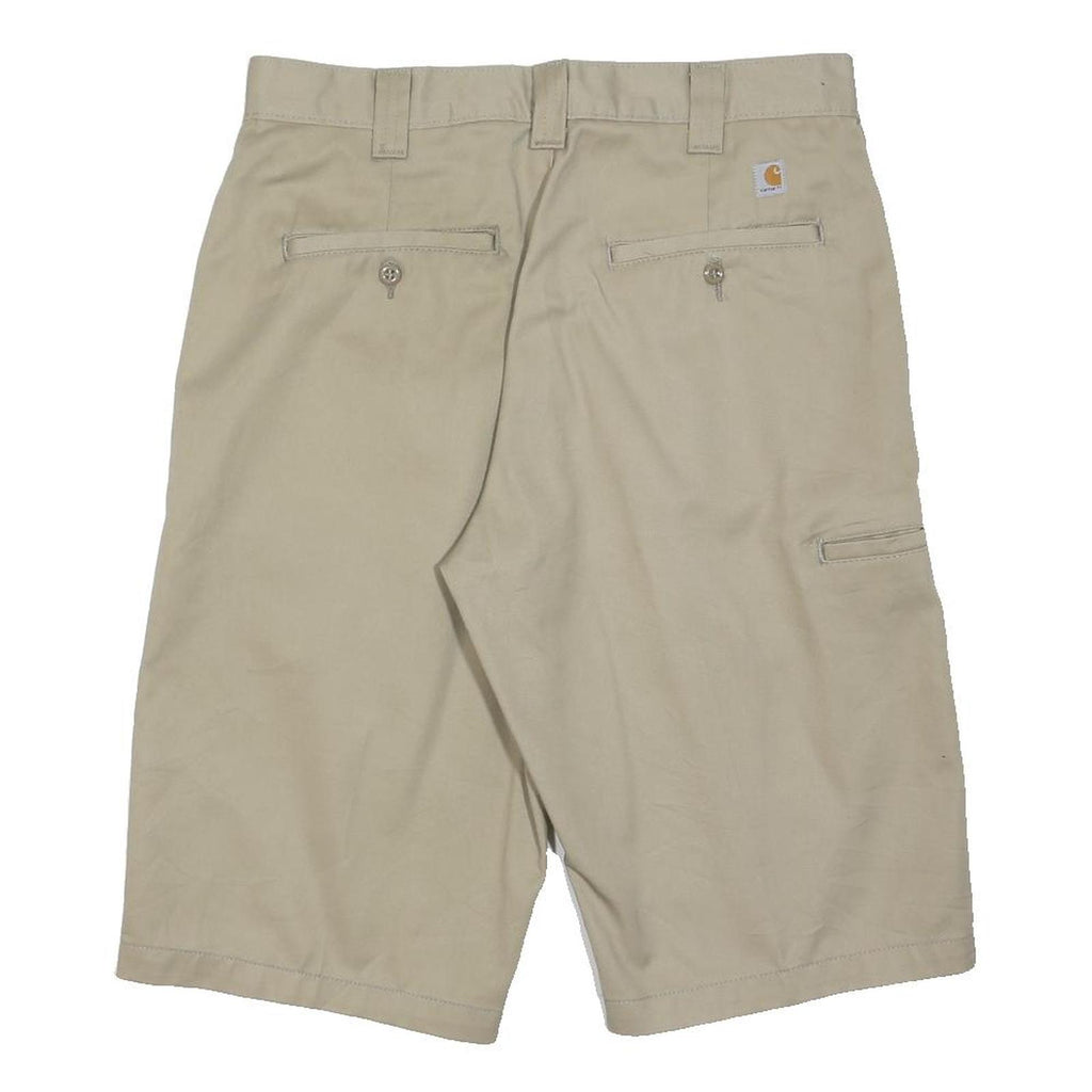 CARHARTT Mens Shorts Beige Casual Plain M W31 Durable Workwear