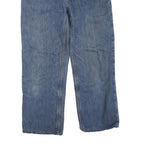 CARHARTT Womens Blue Regular Straight Denim Medium W28 L25 Zip Cotton Blend