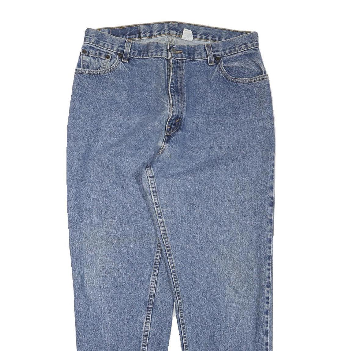 LEVI'S Womens Jeans Blue Relaxed Straight Denim Medium W32 L29 Casual Zip