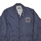 ROCKY Mens Navy Blue Sailing & Raceteam Button Jacket XS Polyester Blend