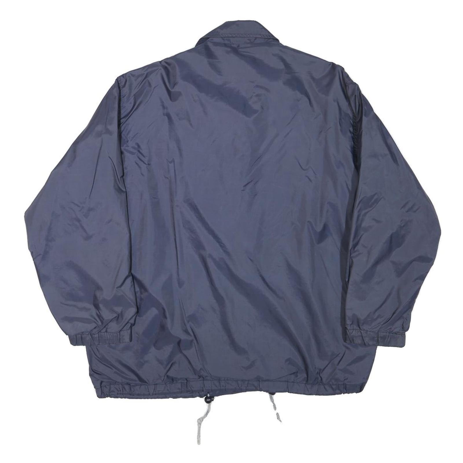 ROCKY Mens Navy Blue Sailing & Raceteam Button Jacket XS Polyester Blend