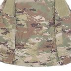 Insect Shield Mens Green & Brown Camouflage Military Jacket S Cotton Blend