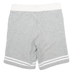 JACK WILLS Womens Shorts Grey Sporty Logo XS W30 Casual Cotton Blend Drawstring
