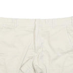 Womens Cream Cotton Blend Casual Shorts M W30 Summer Wear Comfortable Fit