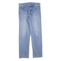 LEVI'S 505 Mens Jeans Blue Regular Straight Denim Medium W33 L31 Zip Cotton