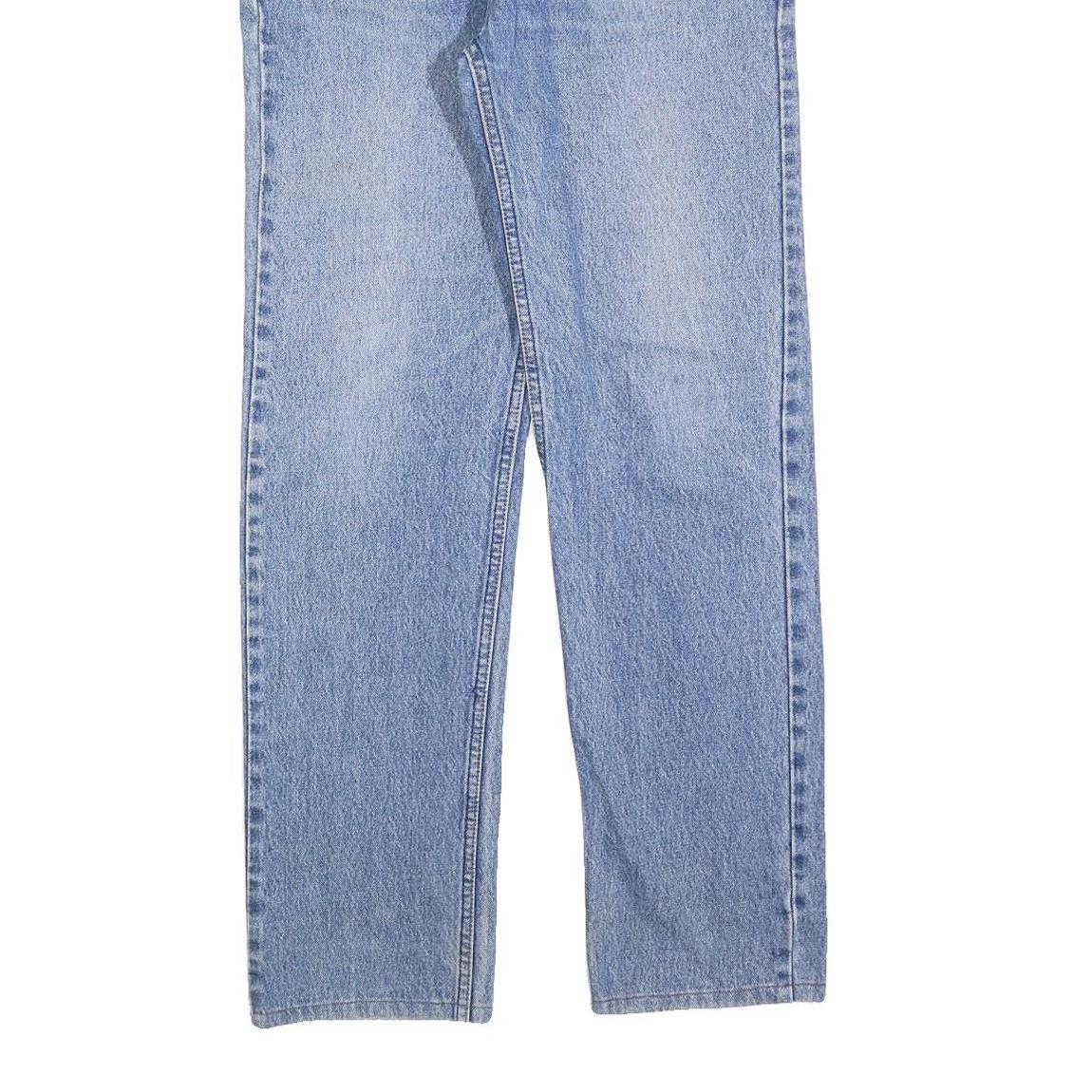 LEVI'S 505 Mens Jeans Blue Regular Straight Denim Medium W33 L31 Zip Cotton