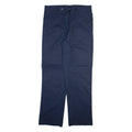 DICKIES Mens Trousers Blue Regular Straight W38 L34