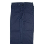 DICKIES Mens Trousers Blue Regular Straight W38 L34