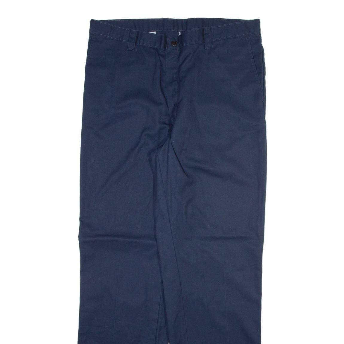 DICKIES Mens Trousers Blue Regular Straight W38 L34