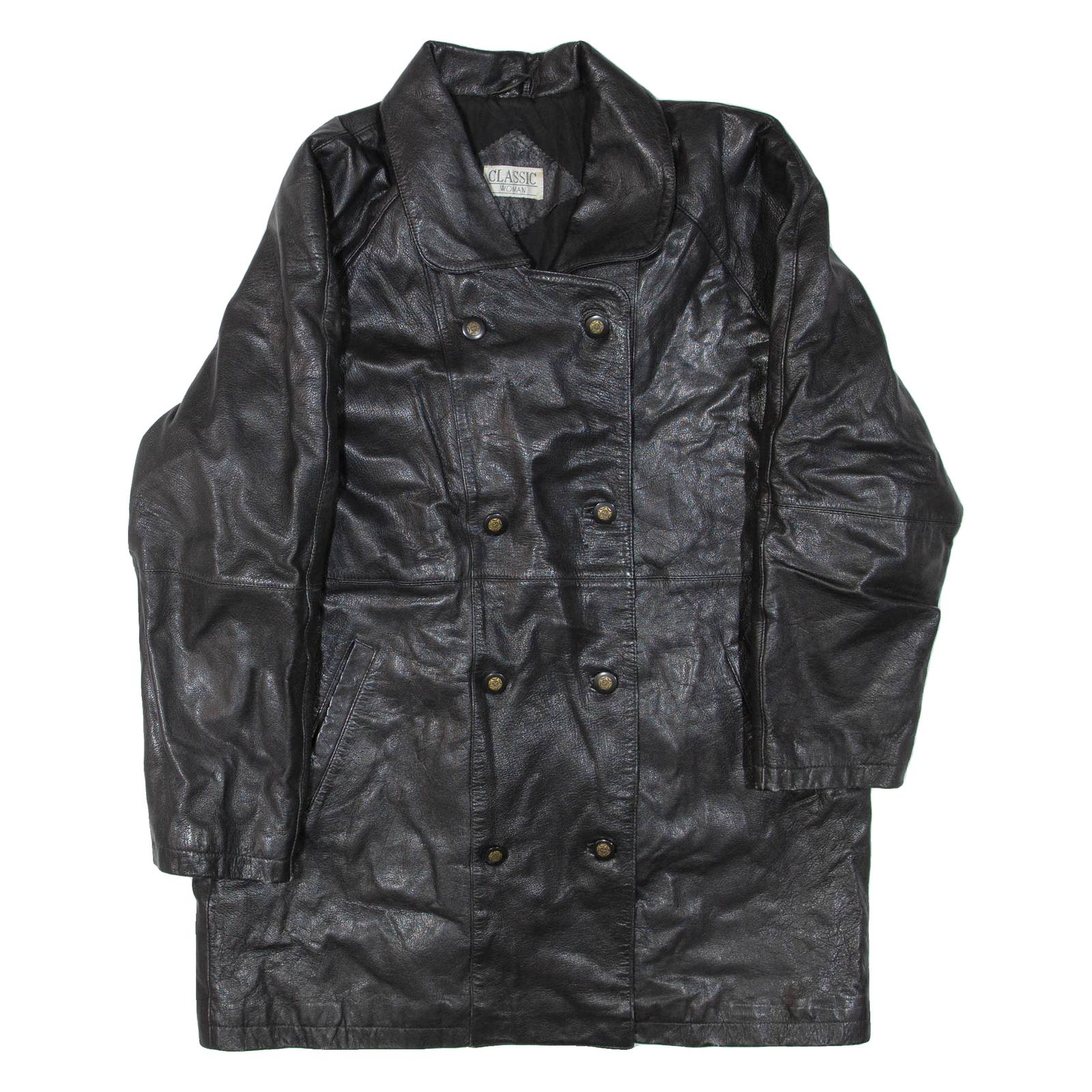 CLASSIC WOMEN Womens Jacket Black Leather L